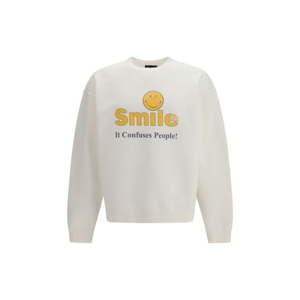 Dsquared² White Cotton Men's Sweatshirt